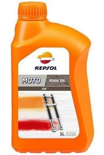 1l Óleo Suspensão Fork Oil Repsol 5w 100% Sintético