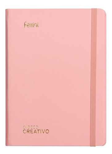 Libreta Ejecutiva Curpiel Premium Argollada Italiana Ferrini Color Rosa