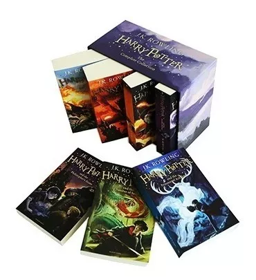 Estéril Fértil unir Saga Completa Harry Potter (en Inglés) - 7 Libros En Caja