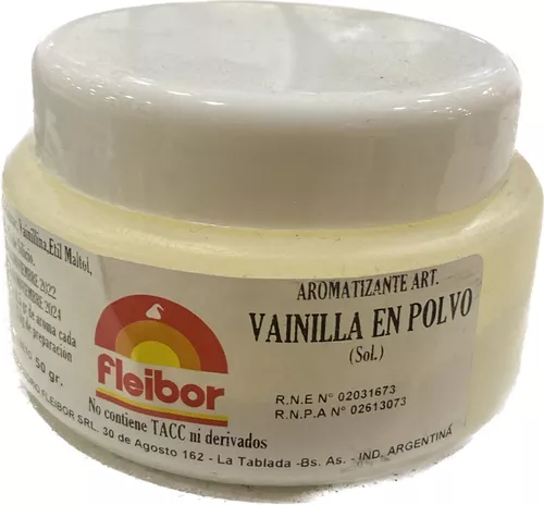 Esencia De Vainilla - En Polvo X 50 G - Fleibor