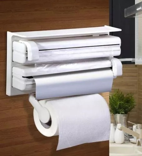 Dispensador triple Papel Film Papel Aluminio Cocina Vinipel A515