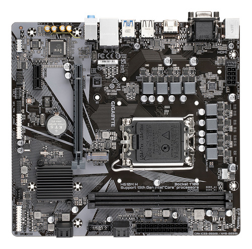 Tarjeta Madre Gigabyte H610m H Lga 1700 2x Ddr5 1x M.2 Kt