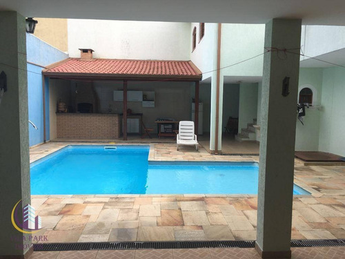 Imagem 25 de 29 de Lindo Sobrado 5 Dormitórios Suítes Com Planejados, Excelente Área De Lazer Com Piscina, 4 Vagas - Quitaúna - Osasco/sp - So0285