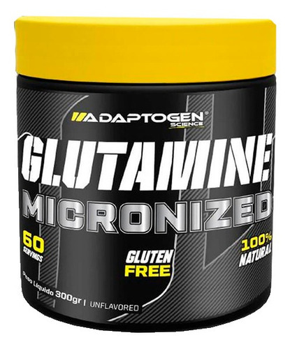 Glutamine Micronized Platinum Series 300g  Adaptogen