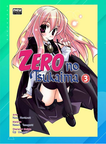 Zero No Tsukaima 3! Mangá Newpop! Novo E Lacrado