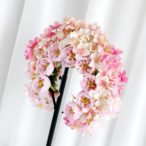 Diadema De Flores China Han Para Festivales Y Ocasiones