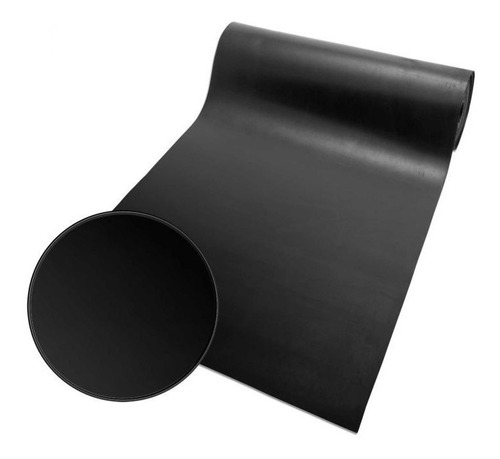 Imagen 4 de 4 de Goma En Plancha Natural Espesor 1mm X Metro