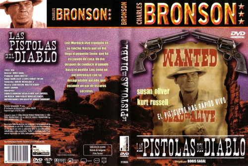 Las Pistolas Del Diablo - Charles Bronson - Western - Dvd