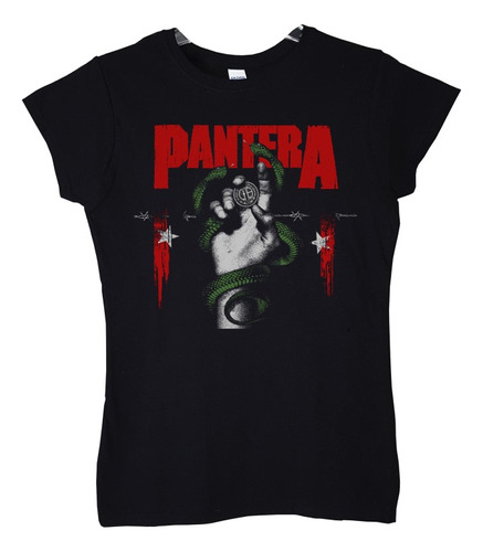 Polera Mujer Pantera En Chile 2022 Caupolican Metal Abominat