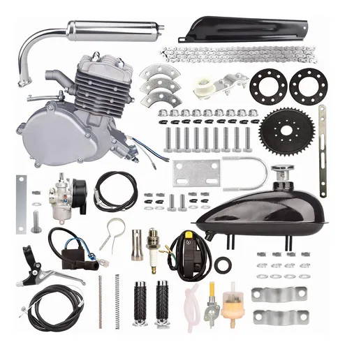 ALTREGO Kit Motor Bicicleta de Gasolina 80 CC 2 Tiempos para Bicicleta  Motorizada Bicimoto : : Deportes y Aire Libre