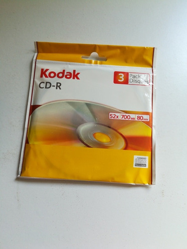 Pack De 3  Kodak Cd- R