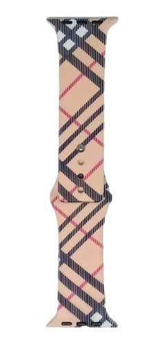 Imagen 2 de 2 de Correas Estampadas Apple Watch Reloj Smartwatch Burberry