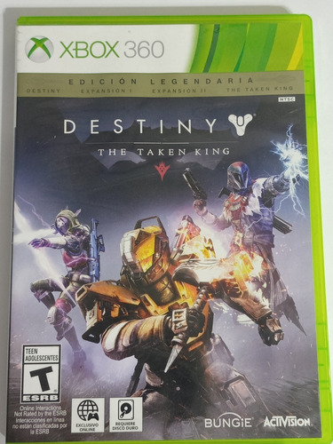 Destiny: The Taken King Legendary Para Xbox 360
