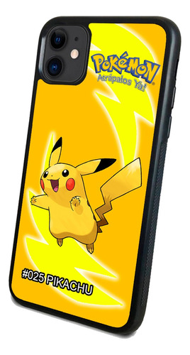 Funda Celular Pokemon 025 Pikachu Todos Los Modelos
