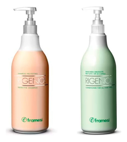 Kit Shampoo Protectivo + Mascara Rigenol Framesi 1000ml