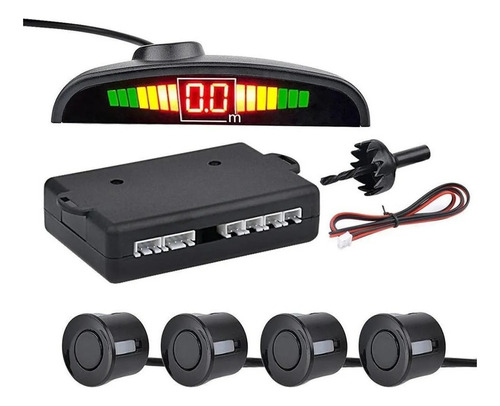 Kit Sensor Retroceso Alarma Retroceso Para Auto Sensores