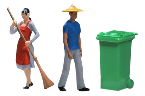 Miniatura 1/64 Modelos Personas Mujer Mujer Estándar