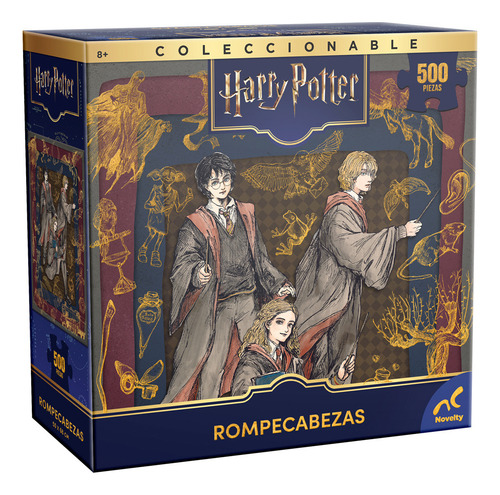 Rompecabezas Harry Potter 500 Pzas Holográfico Novelty