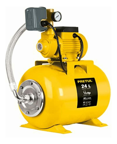 Pretul Hidr-1/2x24p, Bomba Hidroneumática 1/2 Hp, 24 Litros