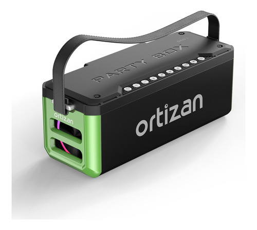 Ortizan Altavoces Bluetooth Portátiles Con Subwoofer, Soni.