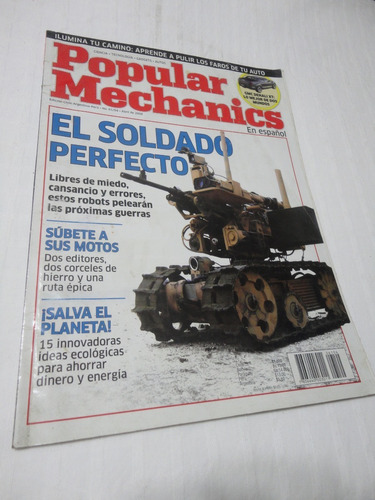 Revista Popular Mechanics Abril 2008 El Soldado Perfecto