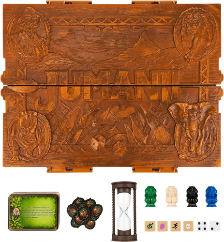 Juego Jumanji Deluxe Versión Electrónica Spin Master Español
