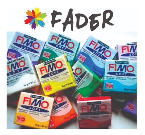 Fimo Soft Arcilla Polimérica P/ Artesano Horno Barrio Norte
