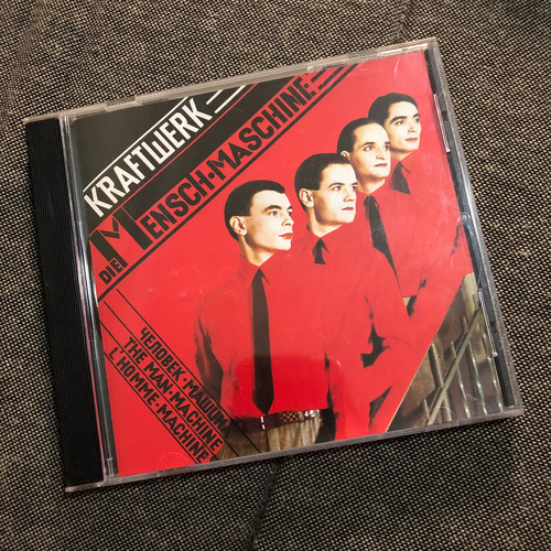 Cd Kraftwerk - The Man Machine / Die Mensch-maschine 1978 Cd (Usado)