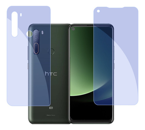 Mica Hidrogel Frontal Y Trasera Compatible Con Htc U20 5g