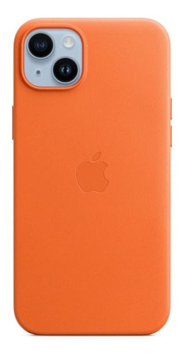 Funda Original Apple Para iPhone 14 Plus - Orange (cuero)