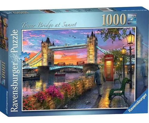 Puzzle 1000 Pz Tower Bridge Al Atardecer Ravensburger 150335