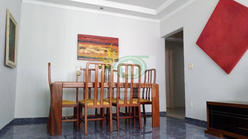 Imagem 4 de 22 de Embaré, À 1/2 Quadra Da Praia E Av. Epitácio Pessoa. Amplo Apto C/ 168,00 M2 - Santos - Ap4684