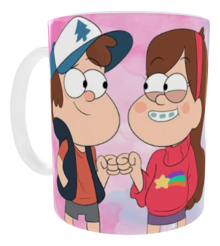 Taza De Ceramica Gravity Falls Friends