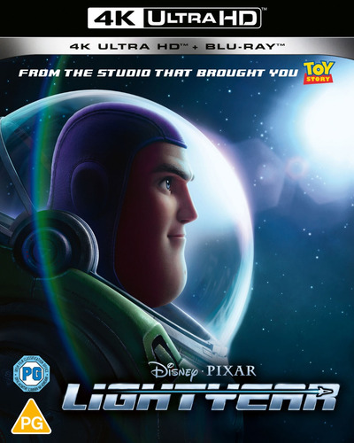 Lightyear Disney Pixar Pelicula 4k Uhd + Blu-ray