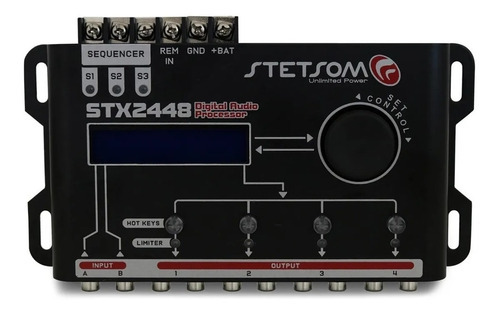 Processador Stetsom Equalizador Stx 2448