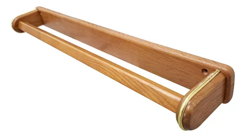 Perchero de madera para toallas hotsell