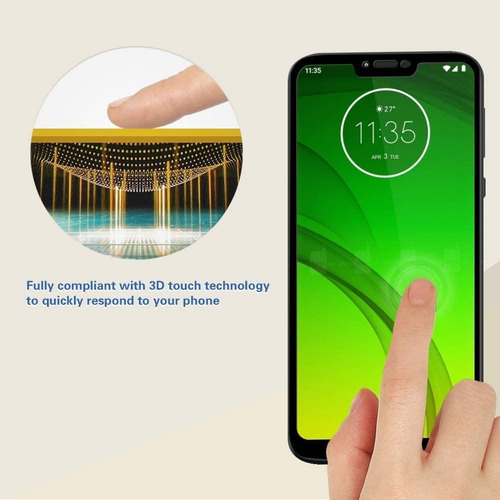 Vidrio Templado 9d Moto G7 Power