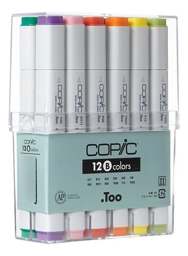 Marker 12 Color Set B - Basic Colors