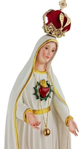 Imagem 8 de 8 de Escultura Imagem Nossa Senhora De Fátima
