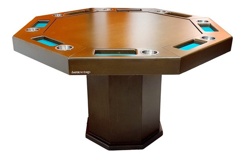 Imagen 1 de 4 de Mesa De Juego De Poker Octagonal - Diversiones Bago
