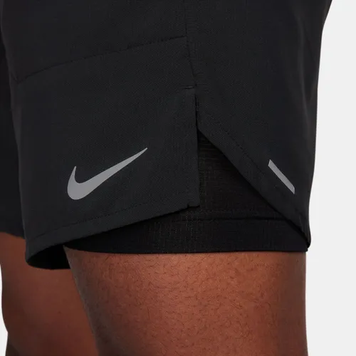 Pantaloneta Hombre Nike Dm4759-010 M Nk Df Stride 2in1 7in S
