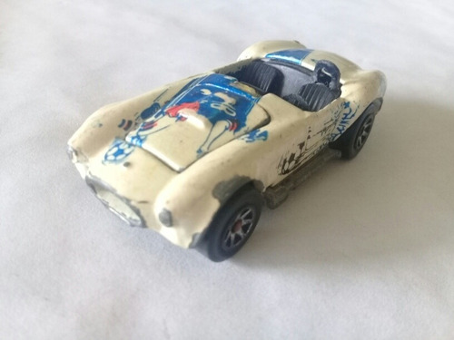 Hot Wheels 1982 Auto Fútbol Convertible Blanco 