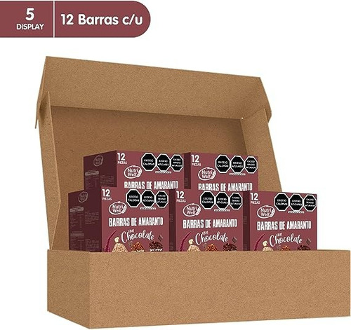 Nutriwell Mix Barras De Amaranto Y Chocolate 240 Gr