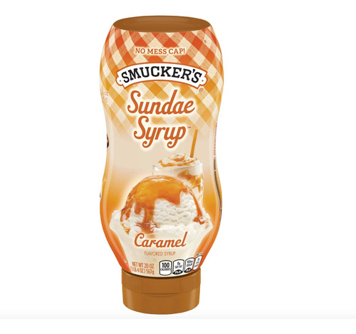 Smuckers Sundae Syrup Jarabe  Caramelo ***importado****