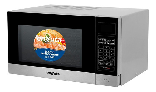 Microondas Con Grill Enxuta25litros