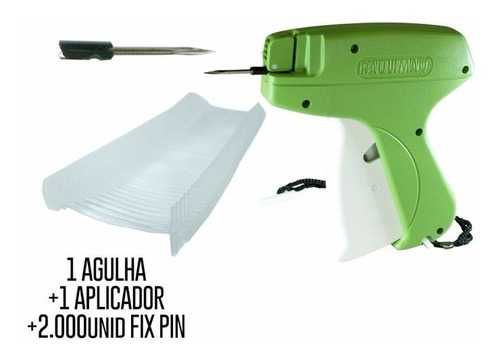 Combo Pistola Aplicador Tag + Fixação Multiuso + Agulha