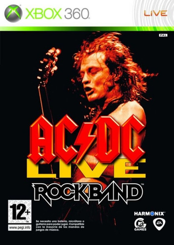 Rock Band Ac/dc Xbox 360 - Juego Fisico