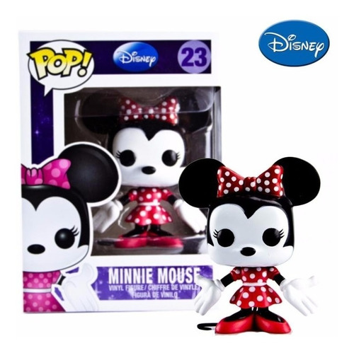 Funko Pop Disney Minnie Mouse Mimi Vinyl Nuevo Vestido Rojo