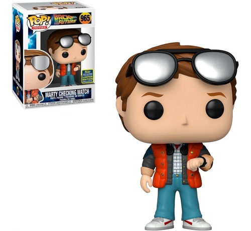 Funko Pop Back To The Future Marty Checking Watch Sdcc 2020