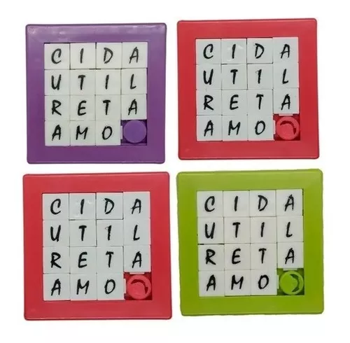 Racha Cuca Brinquedo Jogo Quebra Cabeça Letras Infantil